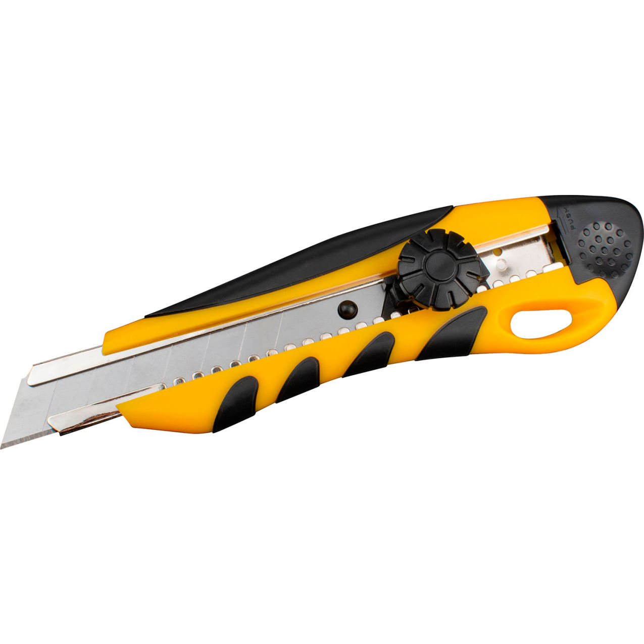 Retractable Extra Heavy Duty Snap-Off Utility Knife, Yellow