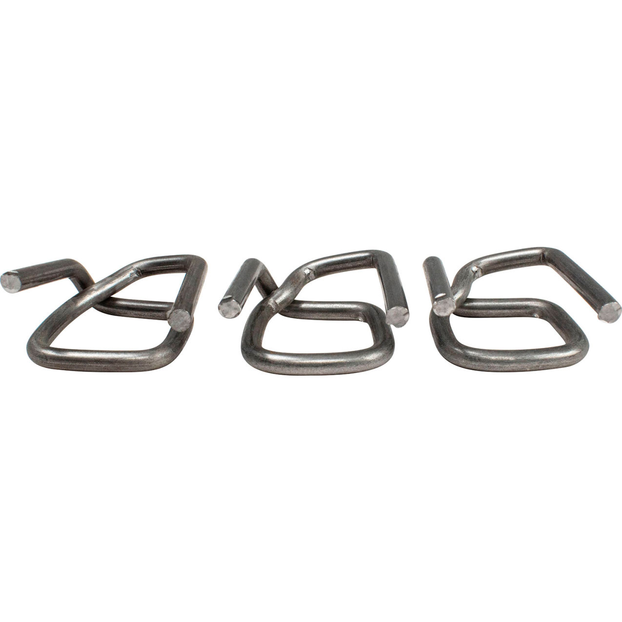 Heavy Duty Galvanized Wire Buckles, 1/2" Strap Width, Pack of 1000