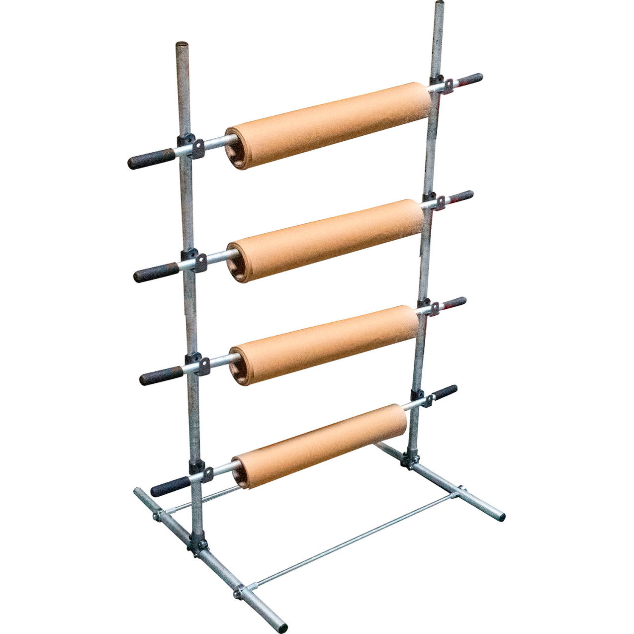 Economy Paper/Poly Tubing Floor Mount Dispenser For 24" Material Width