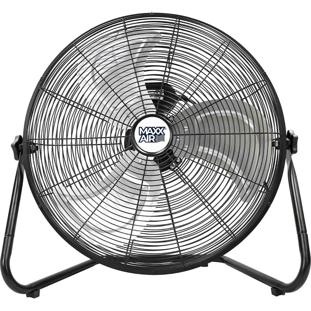 20" High Velocity Portable Floor Fan, 3 Speed, 2250 CFM, 142W, 1/5 HP, 120V