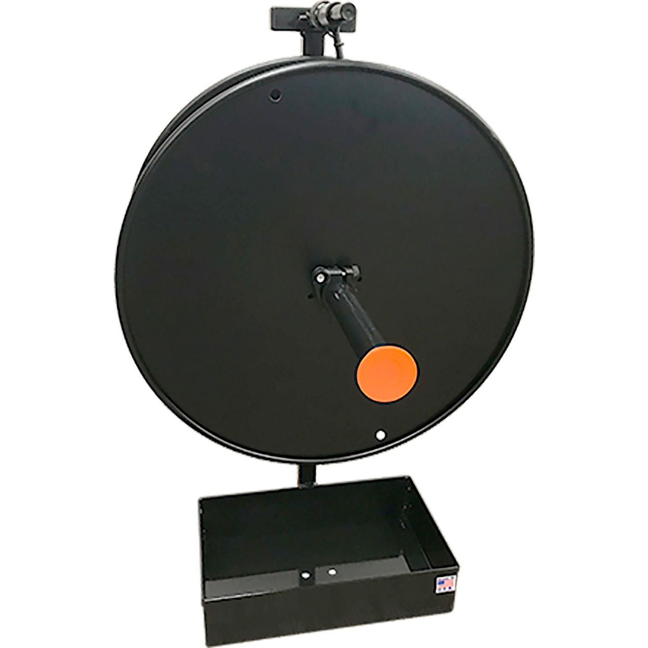 Oscillated Cord Forklift Mount Dispenser, 1-1/2" Core, Black