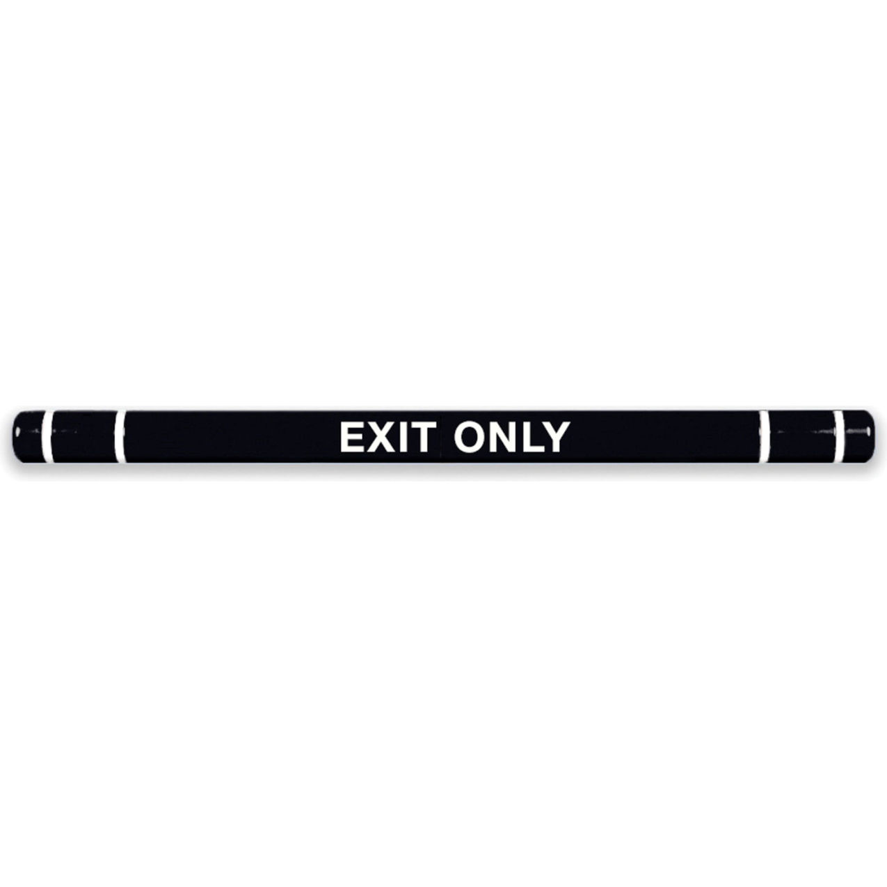 Height Guard "EXIT ONLY" Lettering Kit, 17-1/2"L, Black