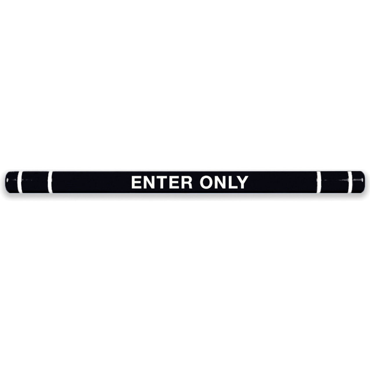 Height Guard "ENTER ONLY" Lettering Kit, 21-1/2"L, Black