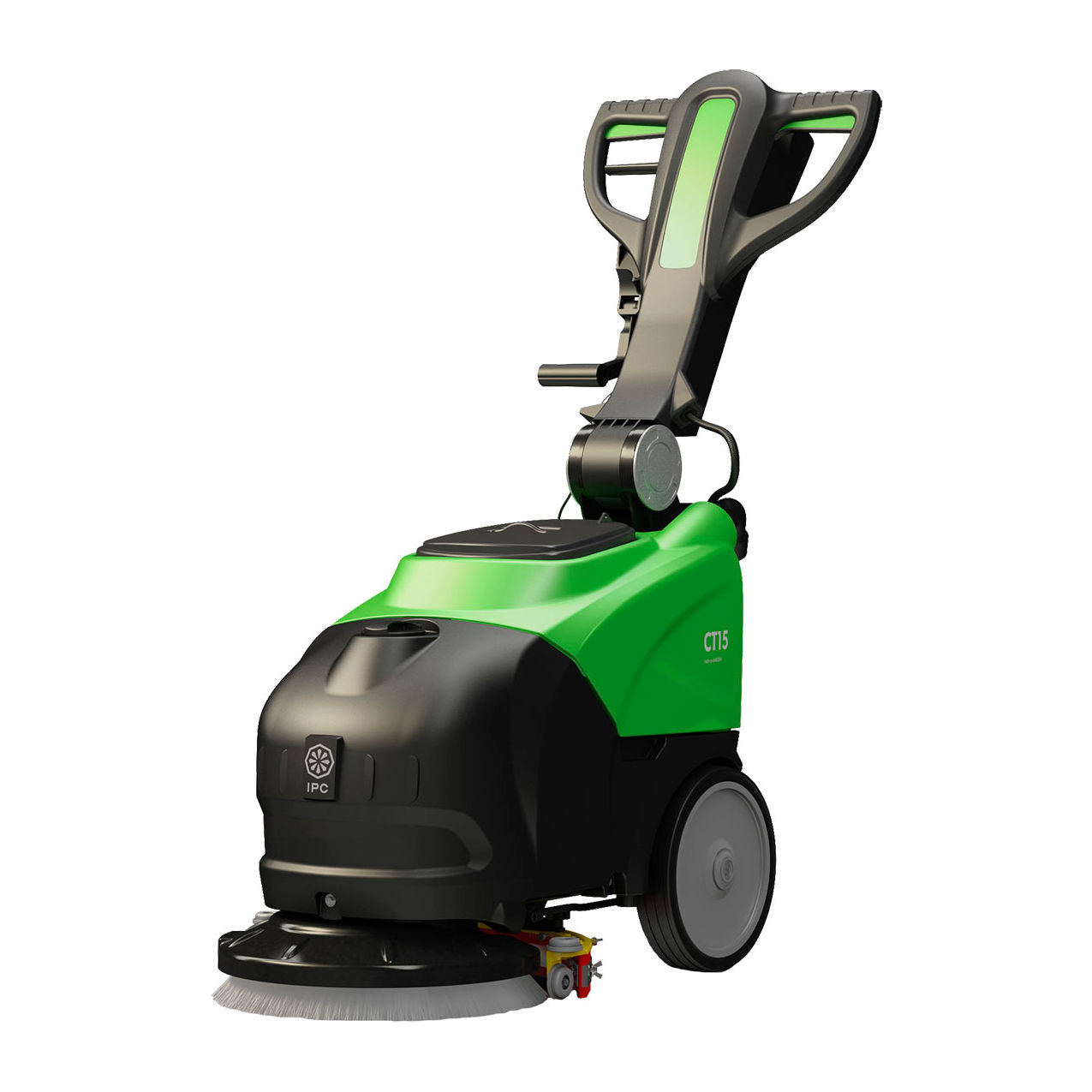 IPC Compact Floor Scrubber with Cord, 14" Cleaning Path