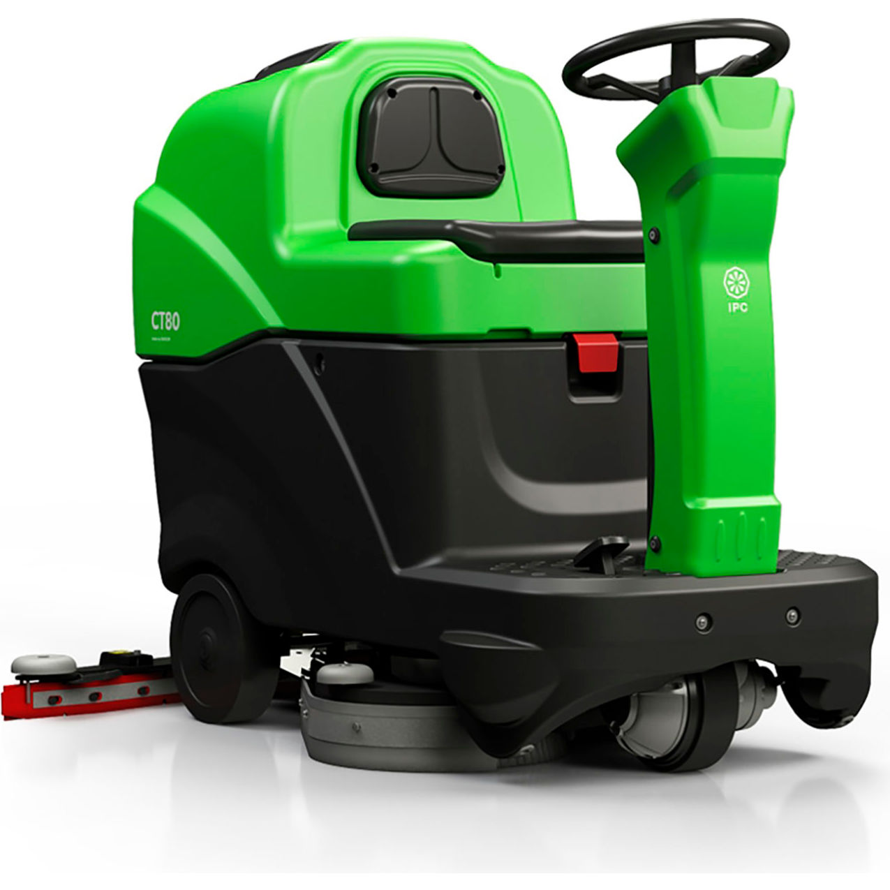 IPC CT80 Riding Floor Scrubber, 21" Cleaning Path