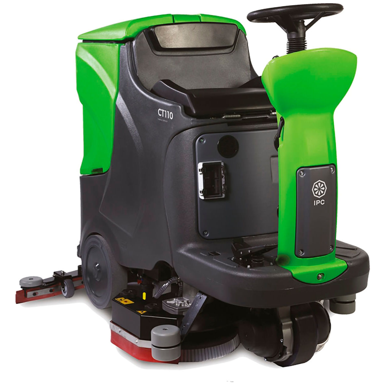 IPC CT110 Riding Floor Scrubber, 28" Cleaning Path