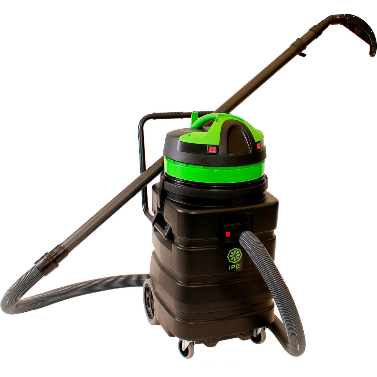 IPC VertiPro Indoor High-Reach Dust Vacuum System, 24 Gallon Cap., Black