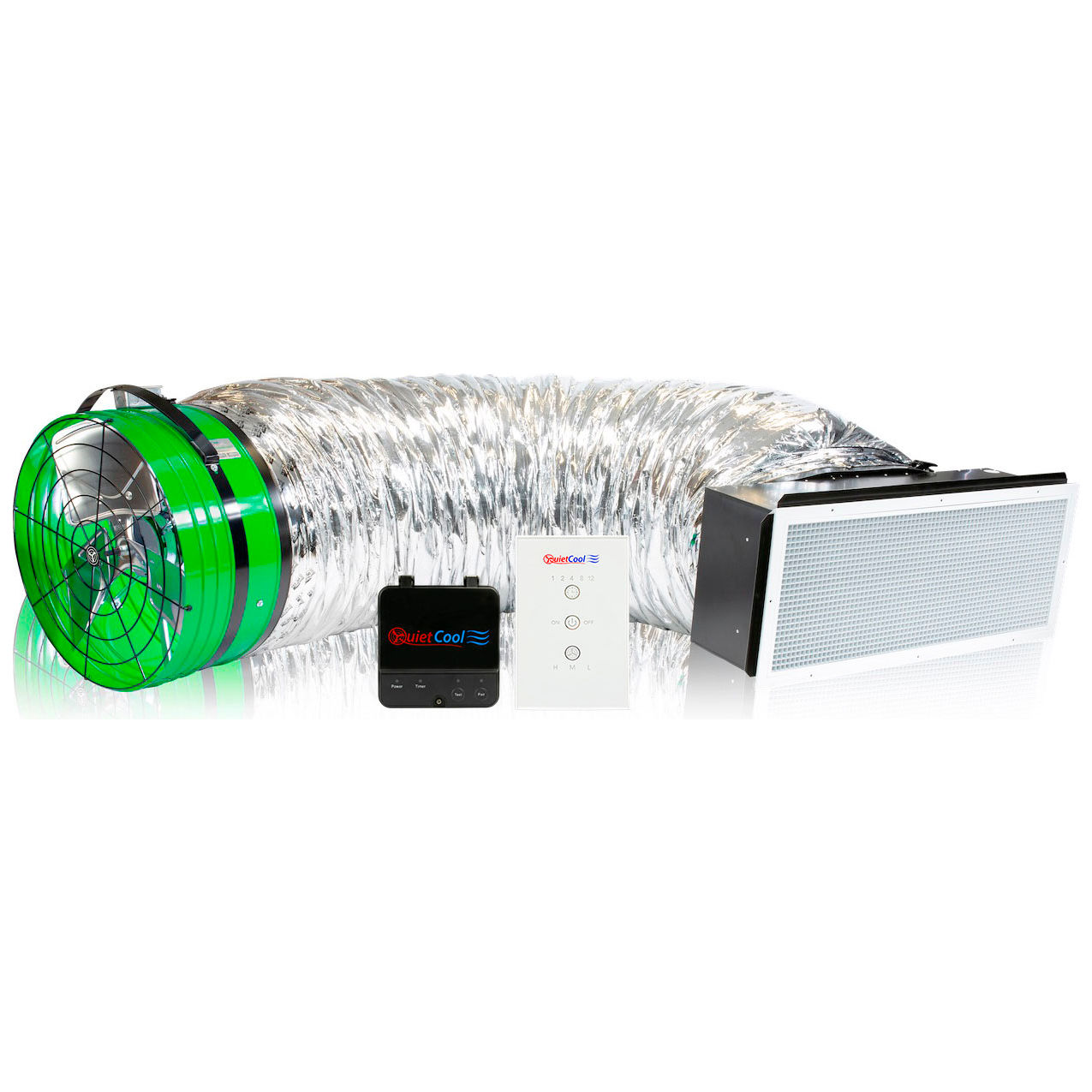 Energy Saver 24-1/2" Advanced Whole House Fan w/ Included Wireless Control, 6878 CFM