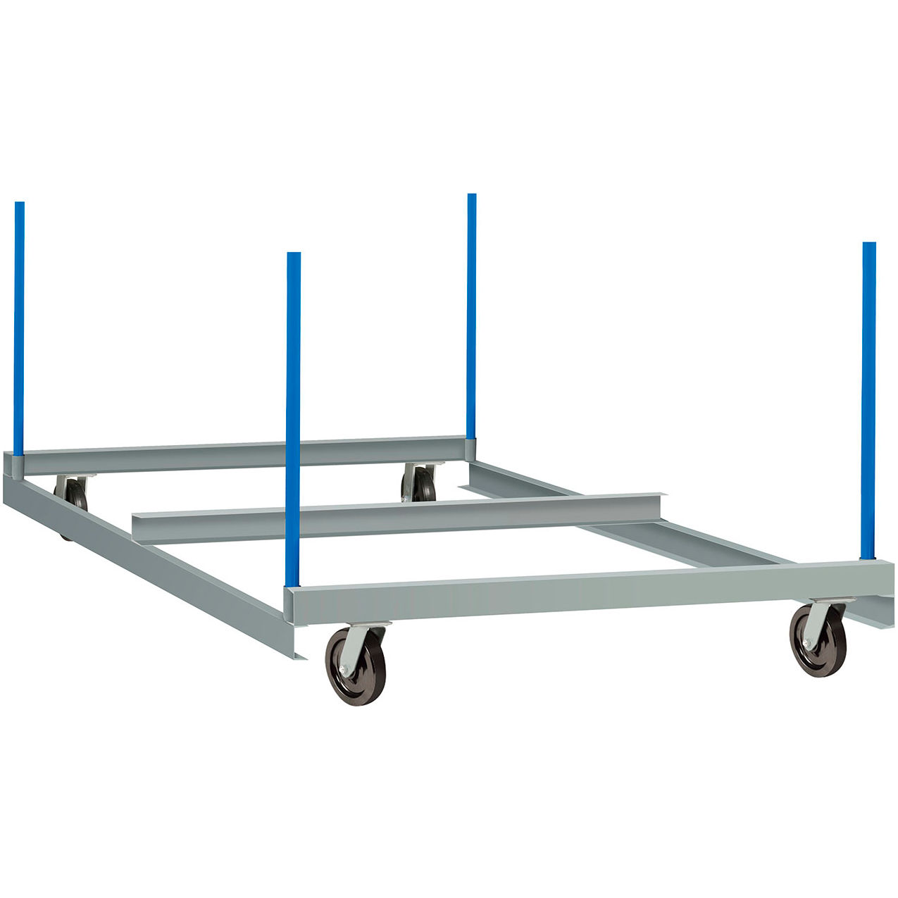 Bunk Truck, 8" Phenolic Wheels, 4000 lb. Capacity, 86-1/2"L x 54"W x 10-1/2"H