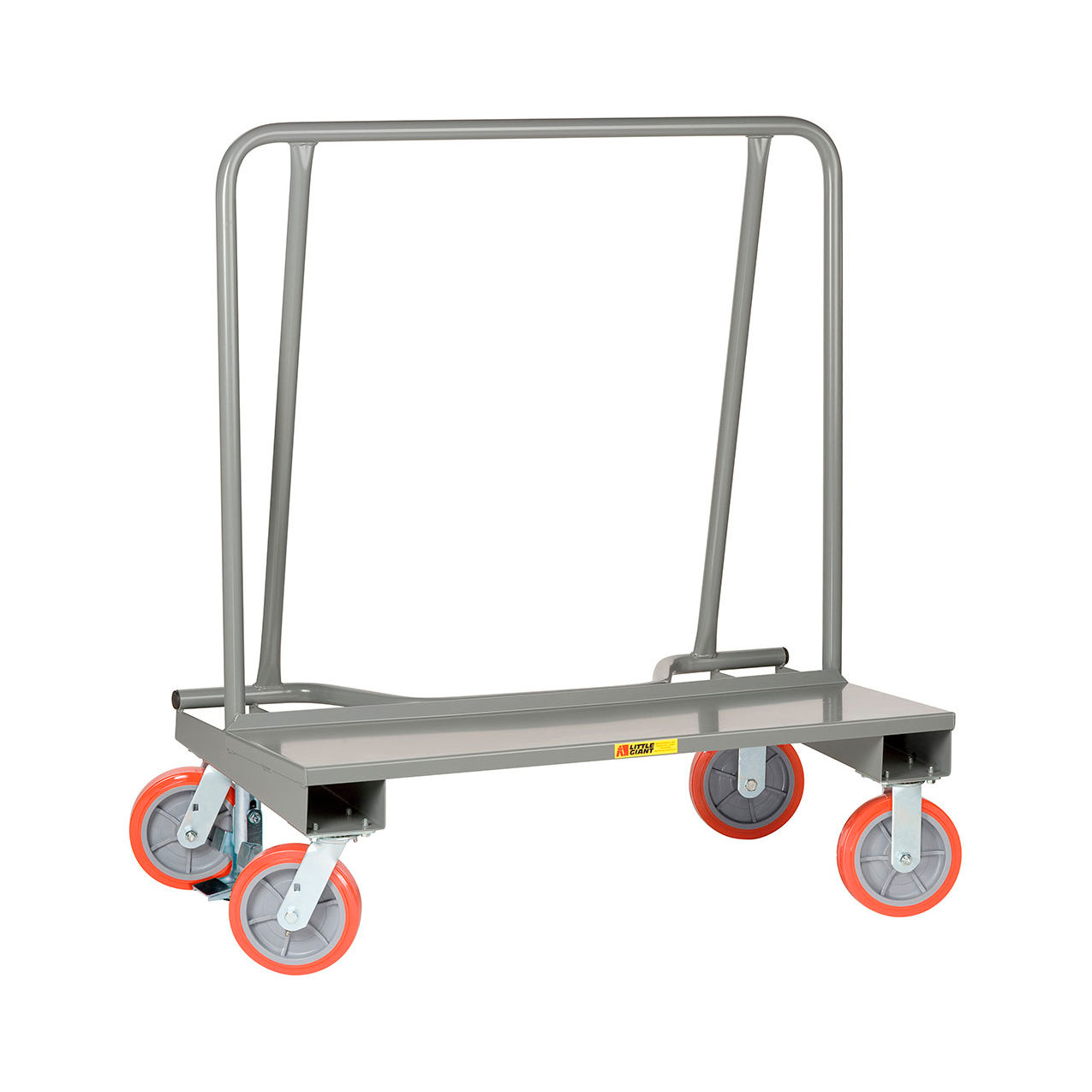Drywall Cart, 8" Polyurethane Wheels, 2000 lb. Capacity, 44"L x 24"W x 51"H