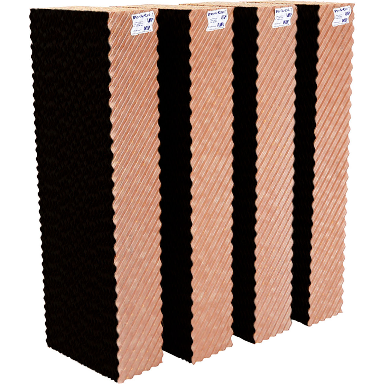 HydroTek Replacement Media Set For Jetstream 250, 13"W x 37"D x 25"H, Set of 4