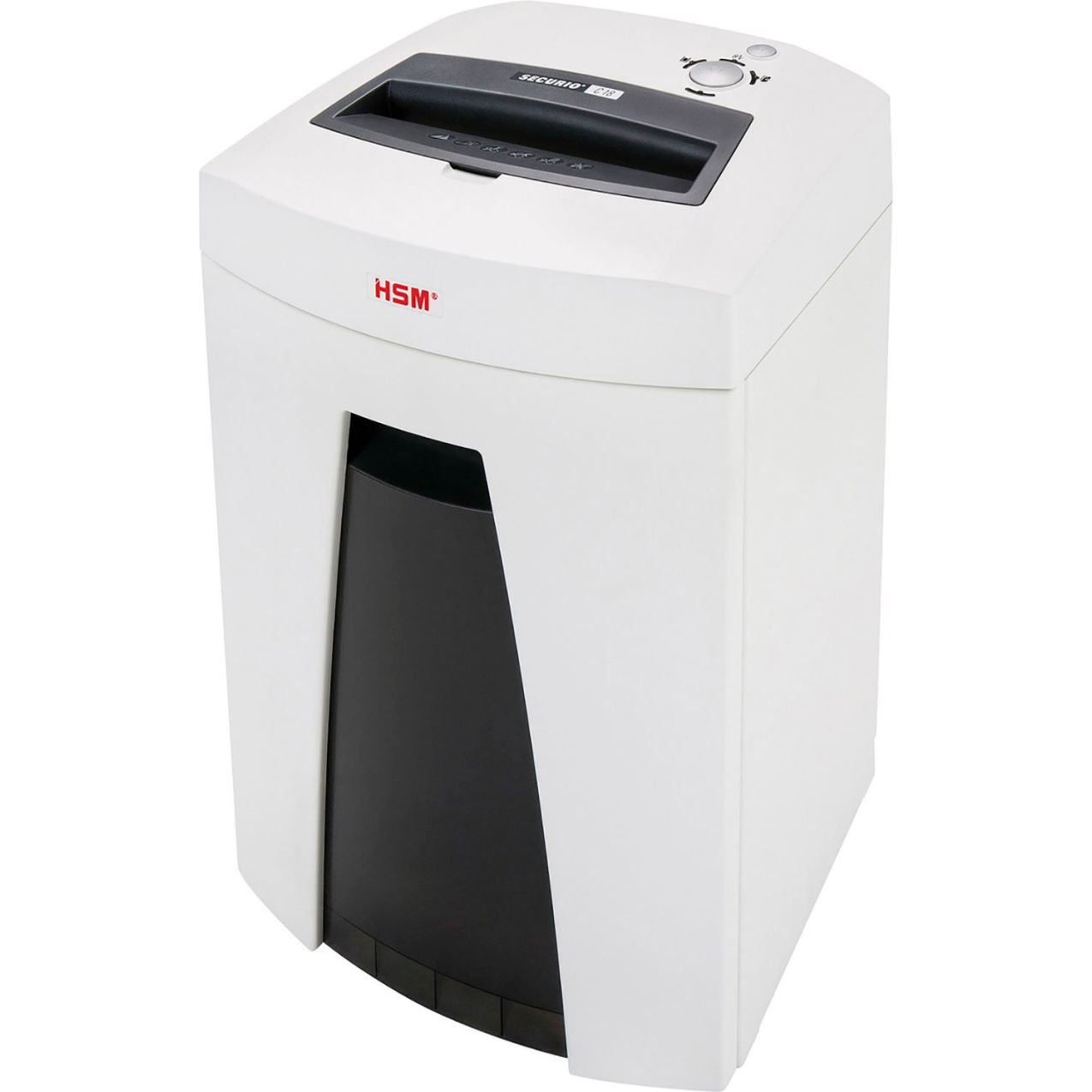 Securio C18 L4 1/16 x 9/16 Micro-Cut Shredder, 7-9 Sheets, 6.6 Gallon Capacity