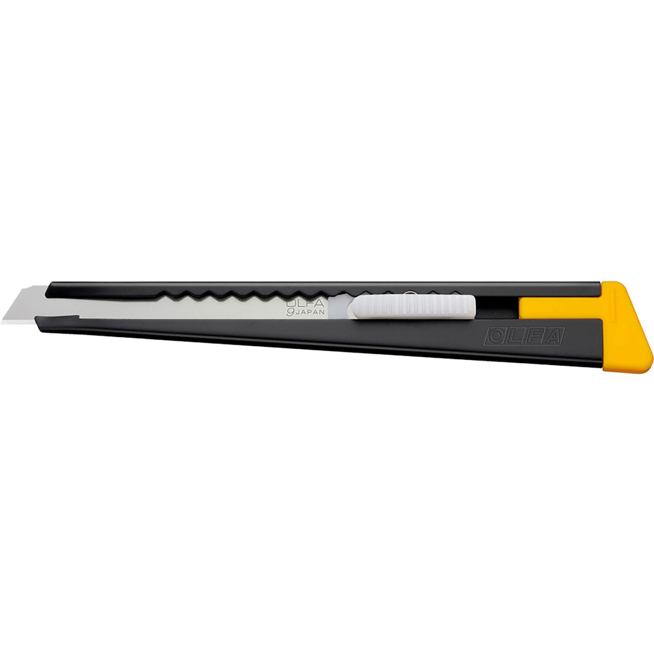 9 mm 180 Metal Precision Knife with Solid Blade, Black