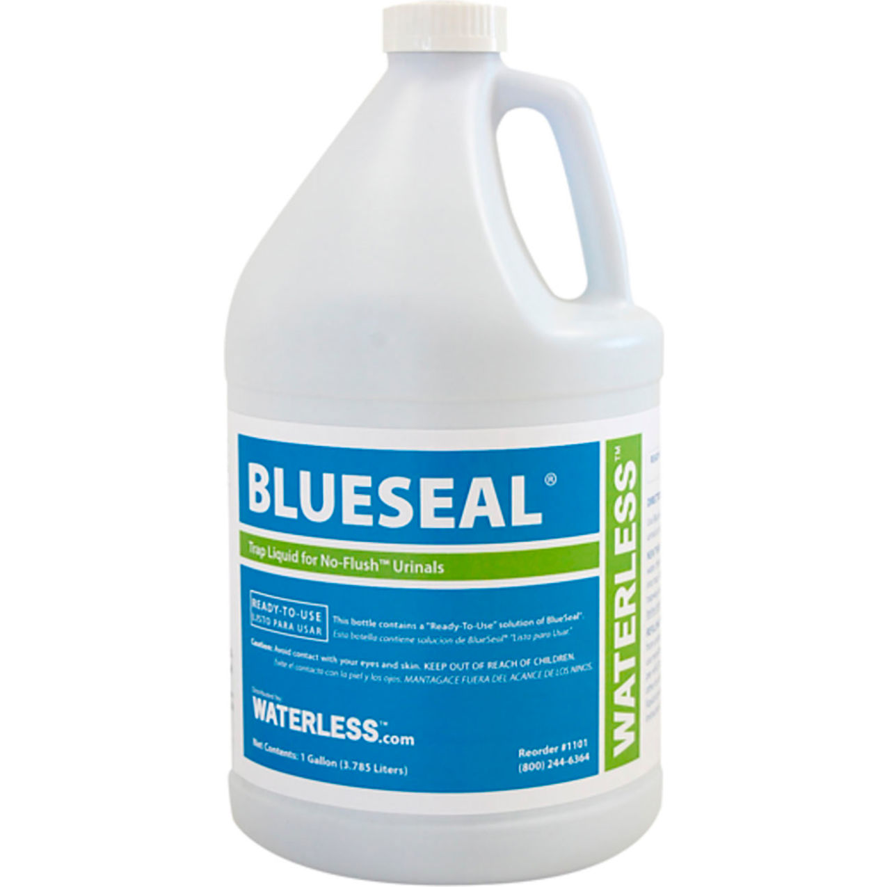 Waterless Urinal Trap Liquid, 1 Gallon Capacity, Case of 4