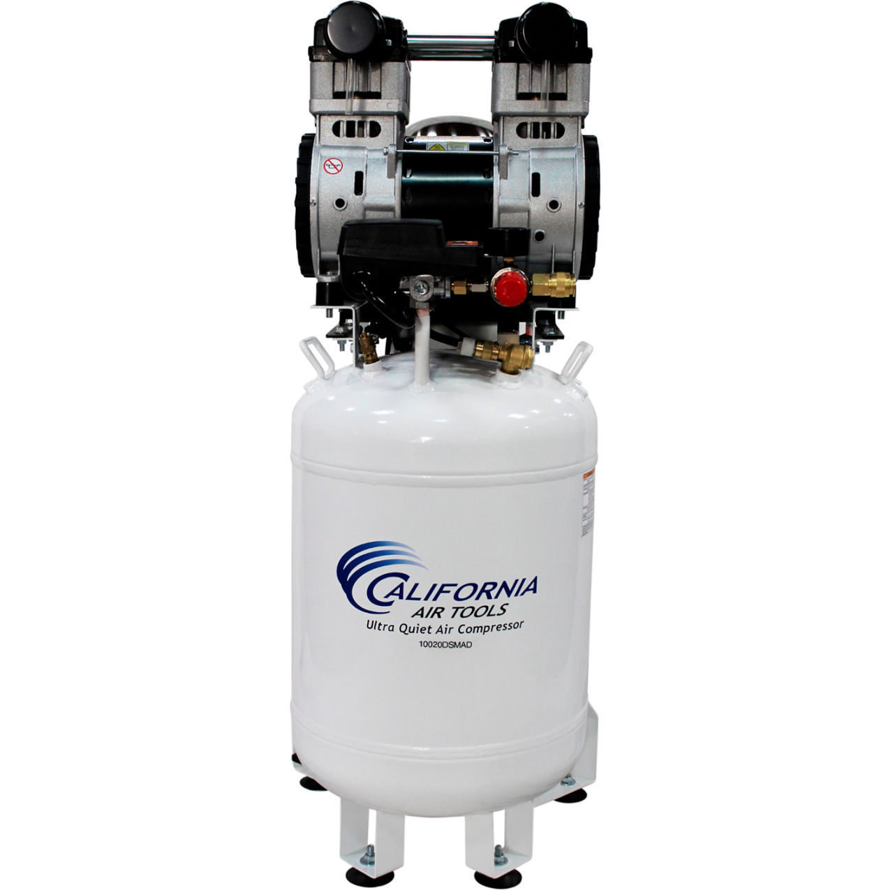 10020DSMAD SMART Ultra Quiet & Oil-Free, 2 HP 10 Gal Tank, Air Compressor