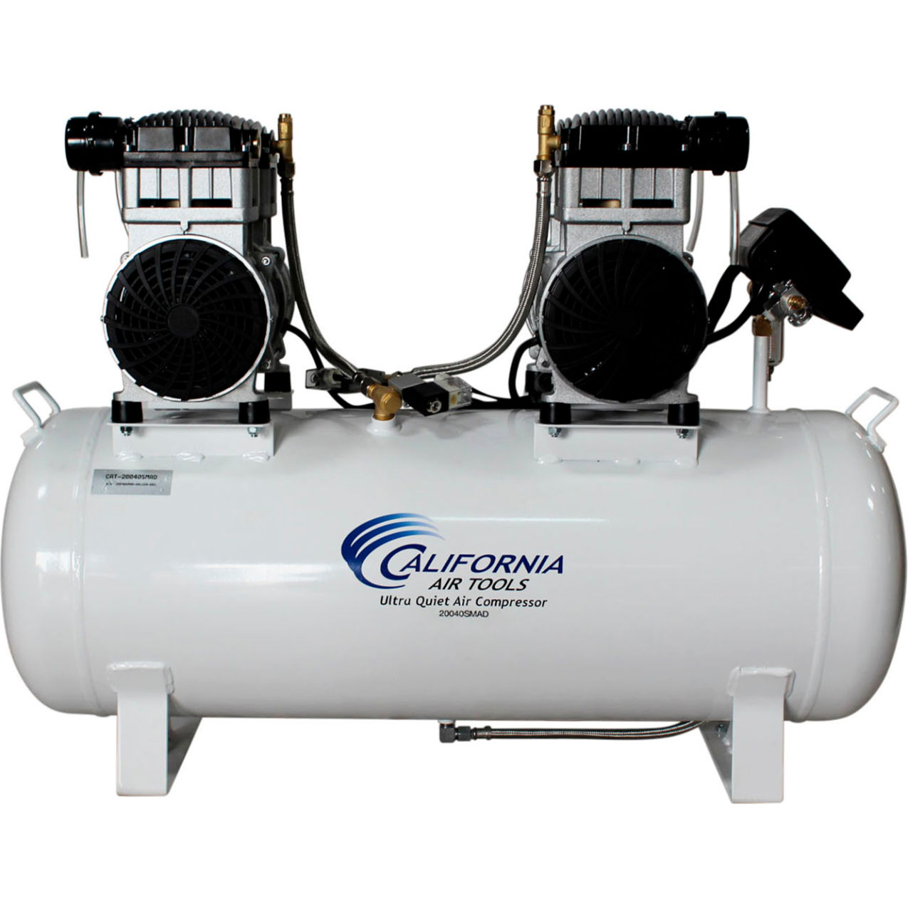 20040SMAD Ultra Quiet & Oil-Free, 4 HP 20 Gal Tank, Air Compressor