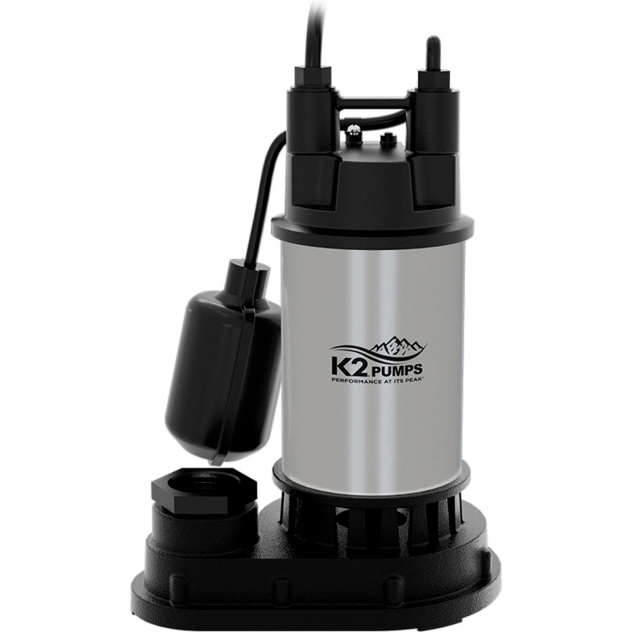 1/2 HP Direct Tethered Stainless Top Suction Sump Pump