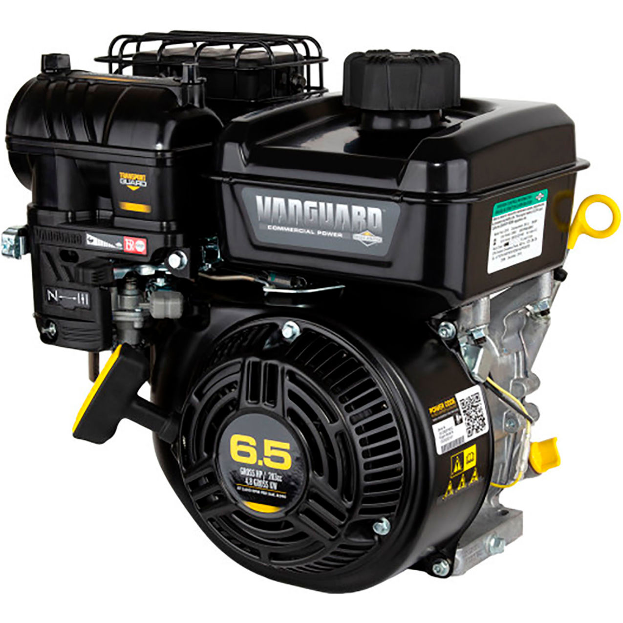 Vanguard Horizontal Shaft Engine, 203cc, 6-1/2 HP