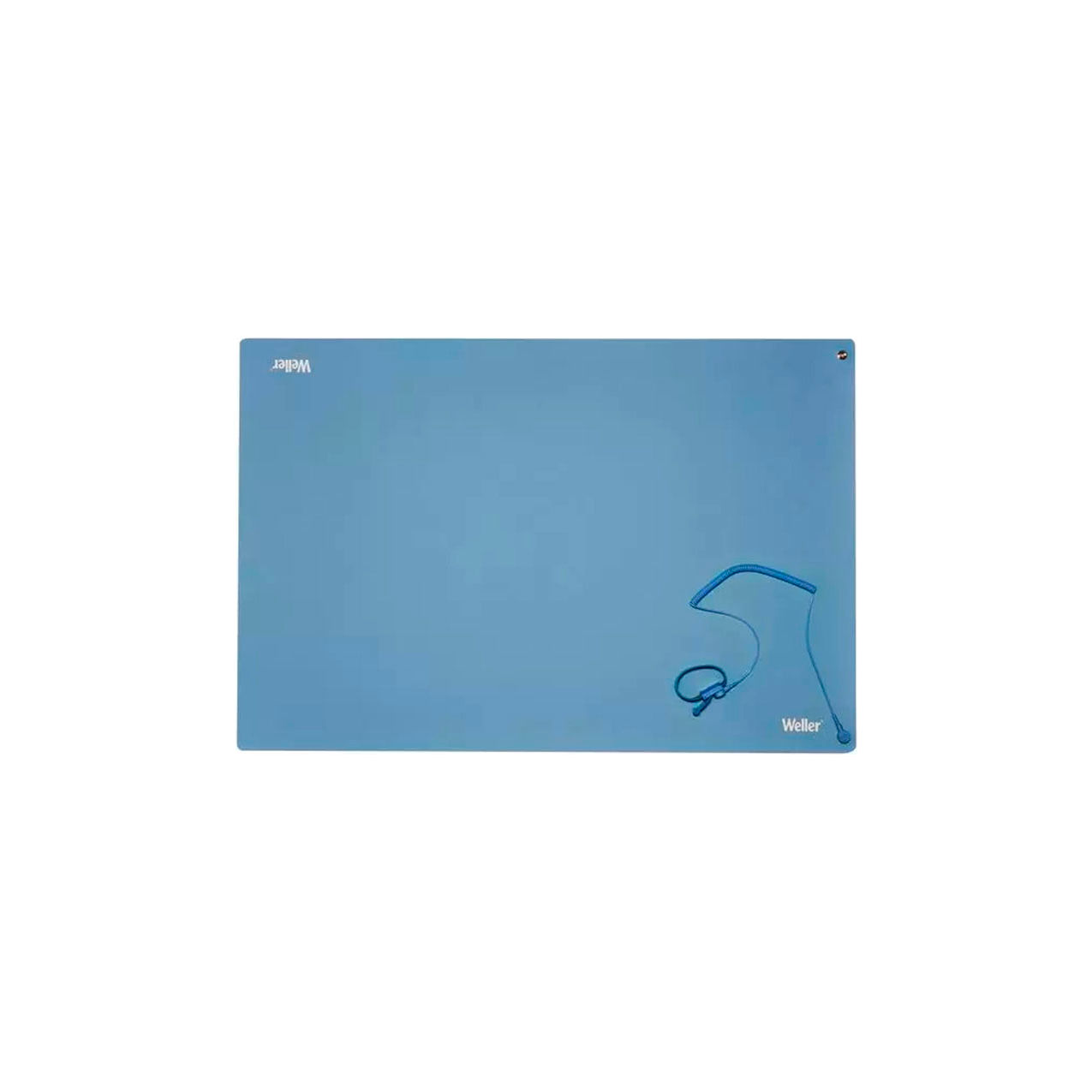 Anti-Static ESD Premium Soldering Mat Set, 1/16" Thick, 35-7/16" L x 23-5/8" W, Blue