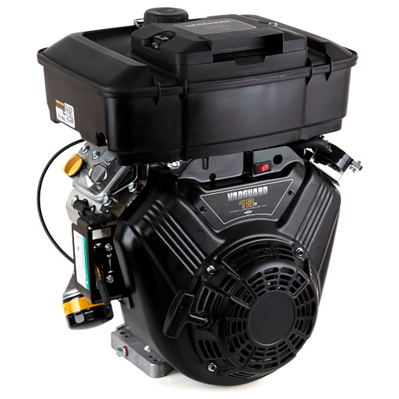 Vanguard Horizontal Shaft Engine, Rewind Start, 570cc, 18.0 HP