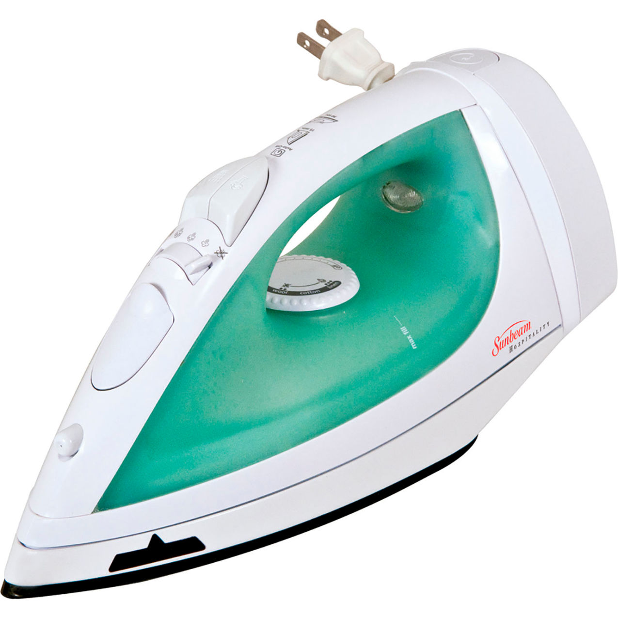 Greensense Mid-Size Steam Iron with 15 Min Auto-Off, White/Blue