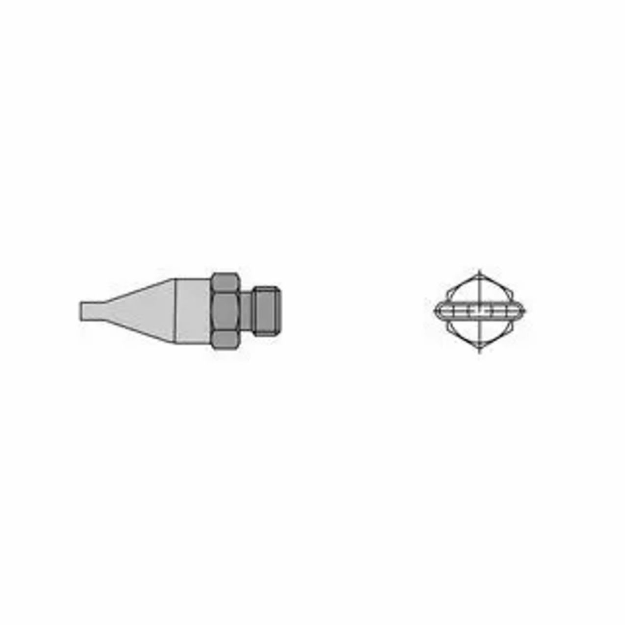FD4 Dual Nozzle, Diameter 1.5 mm, Length 10.0 mm