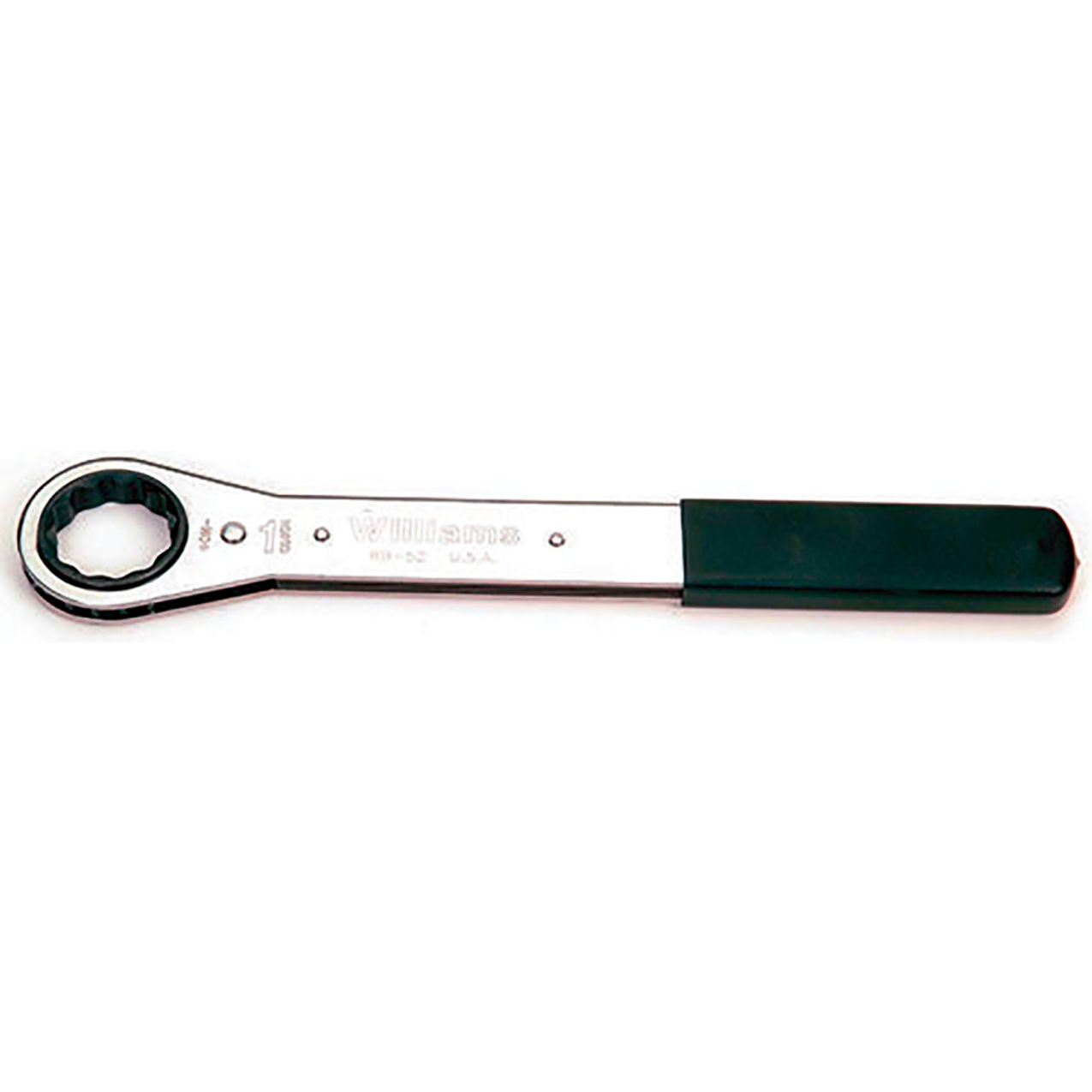Single Head Ratcheting Box Wrench, 12 Points, 36mm Opening