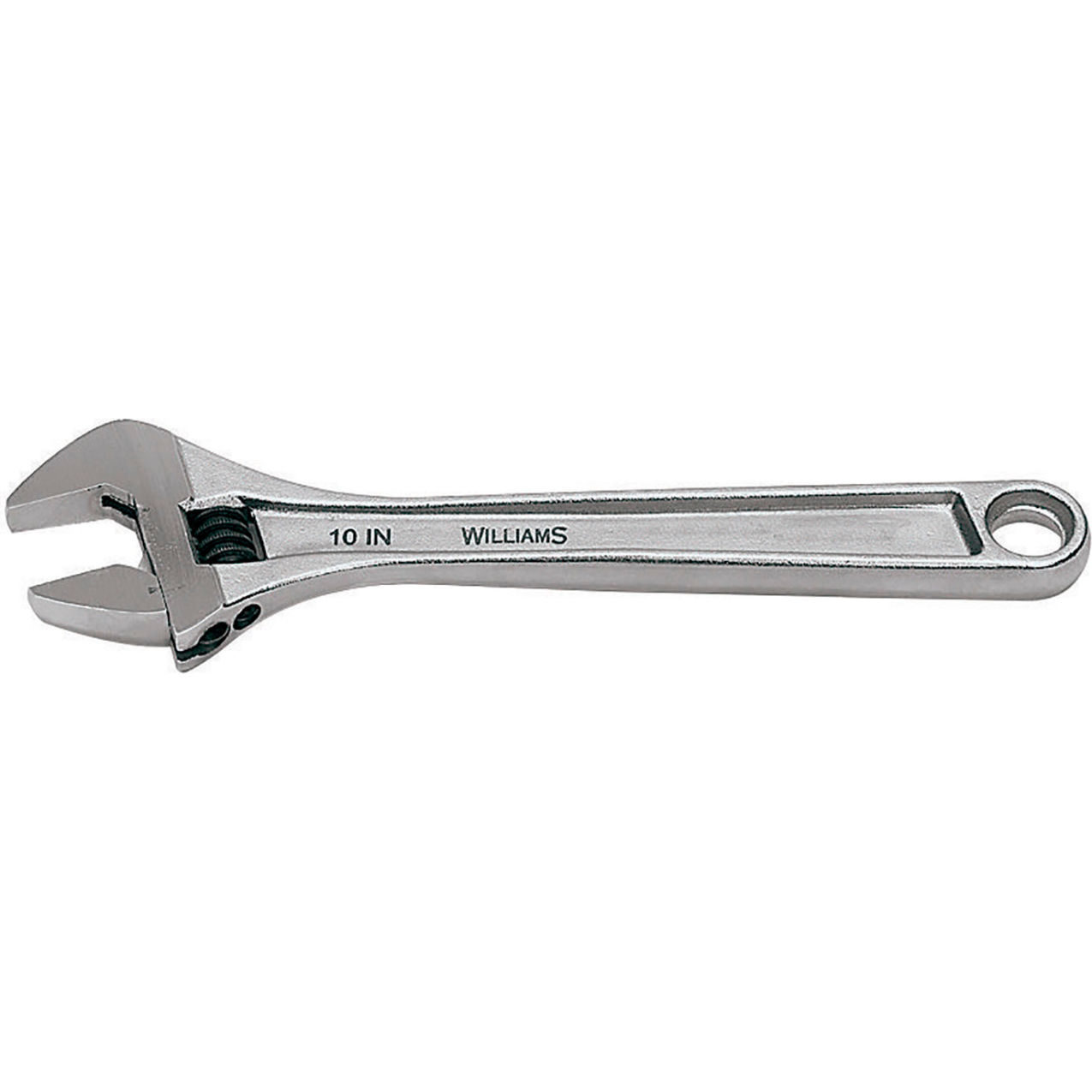 Adjustable Wrench with Chrome Finish, 4" Long