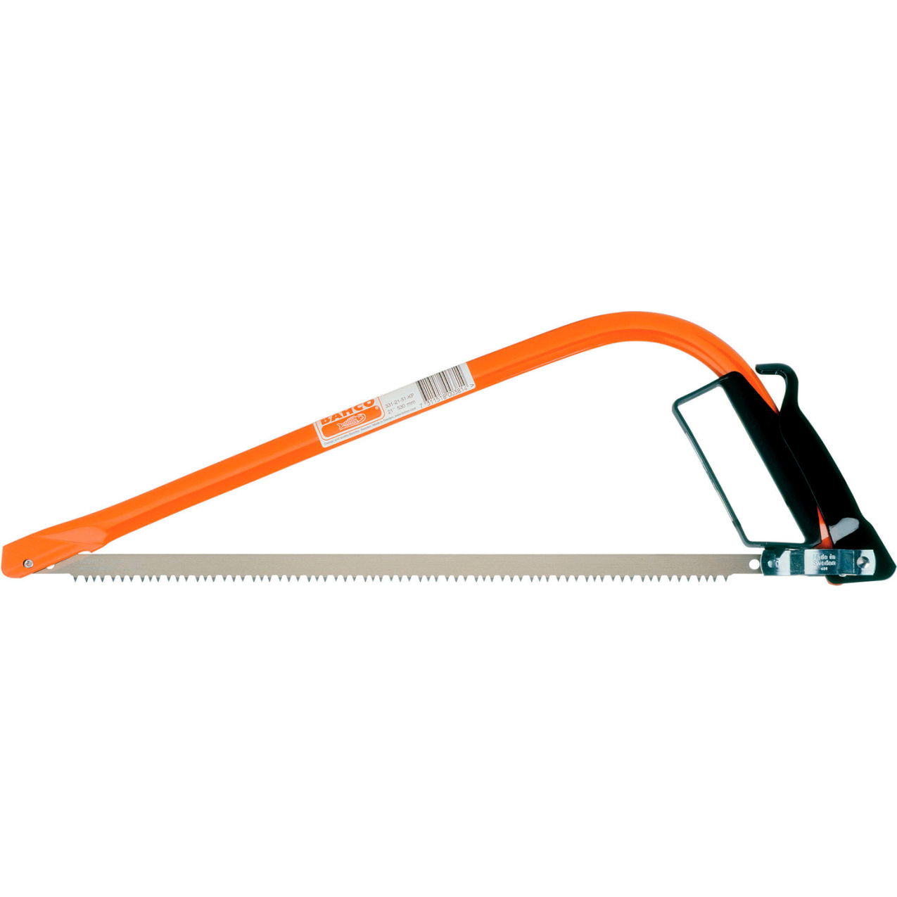 Bowsaw Pointed Nose, 21" Blade Length, Orange Handle