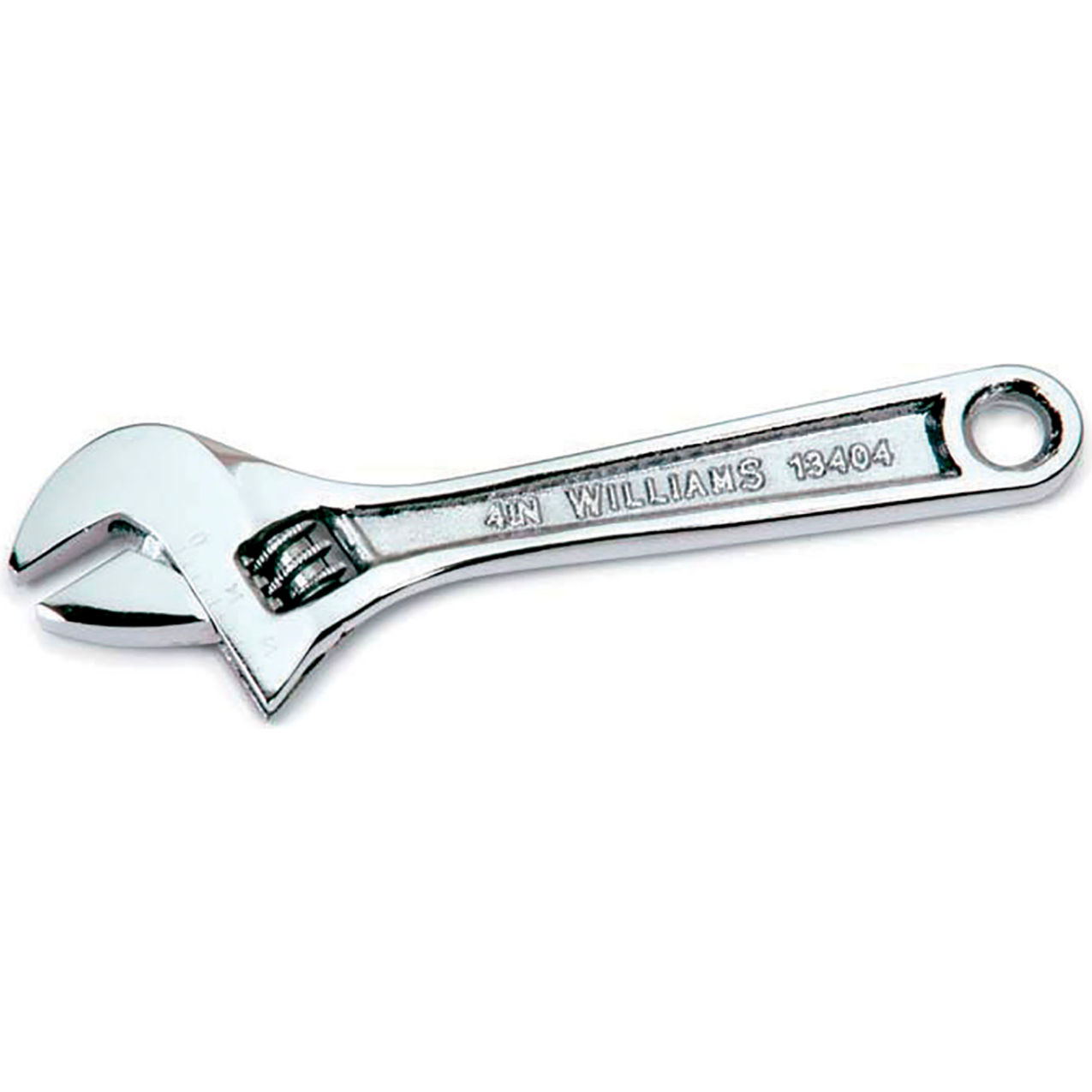 Adjustable Wrench with Chrome Finish, 6" Long