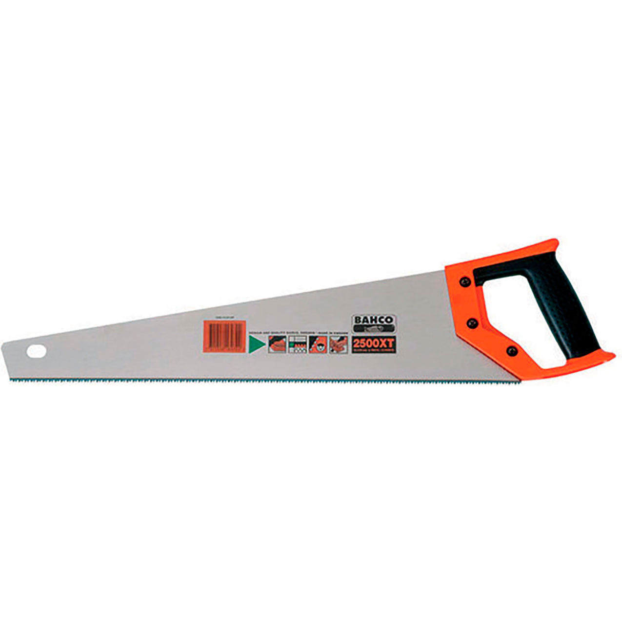 ERGO XT Hardpoint Handsaw For Metals, 16" Blade Length, Orange Handle