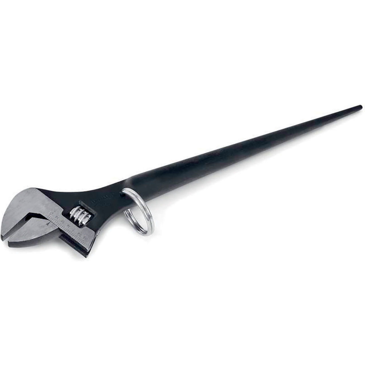 Adjustable Construction Wrench with Safety Ring, 15" Long