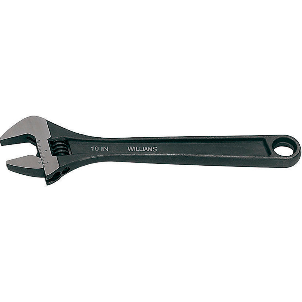 Adjustable Wrench with Phosphate Finish, 10" Long