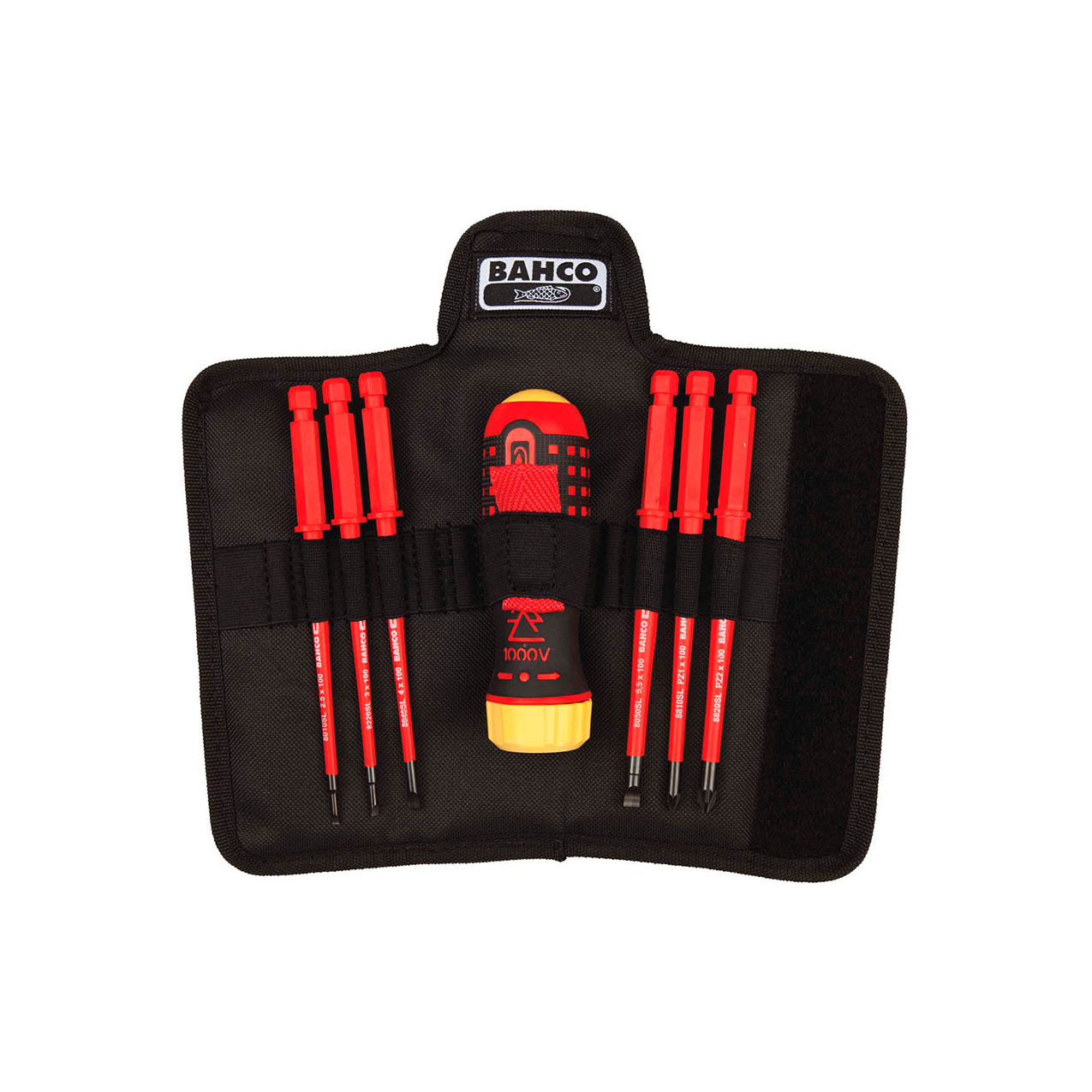 7 Piece Ratcheting Phillips & Slotted Screwdriver Set