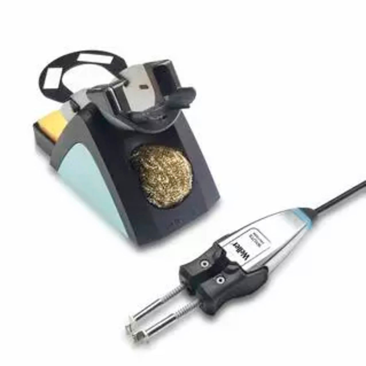 WXUTS Ultra Desoldering Tweezers Set, 150 W, 24V, Black/Blue