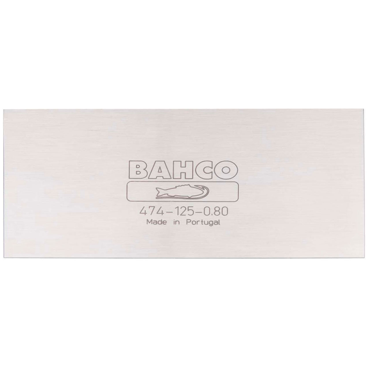 5" x 13/16" Cabinet Scraper, Natural Steel