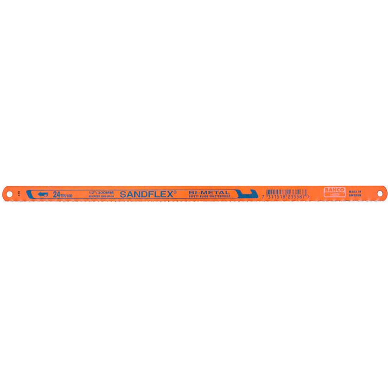 Hacksaw Blade, 12"L x 1/2"W, 32TPI, 5/Pack