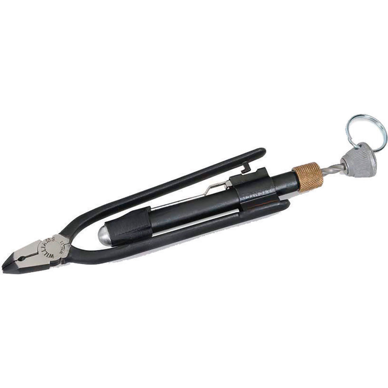 Wire Twister/Cutter with Safety Ring, 1/16" Cutting Capacity, 8-1/2"L