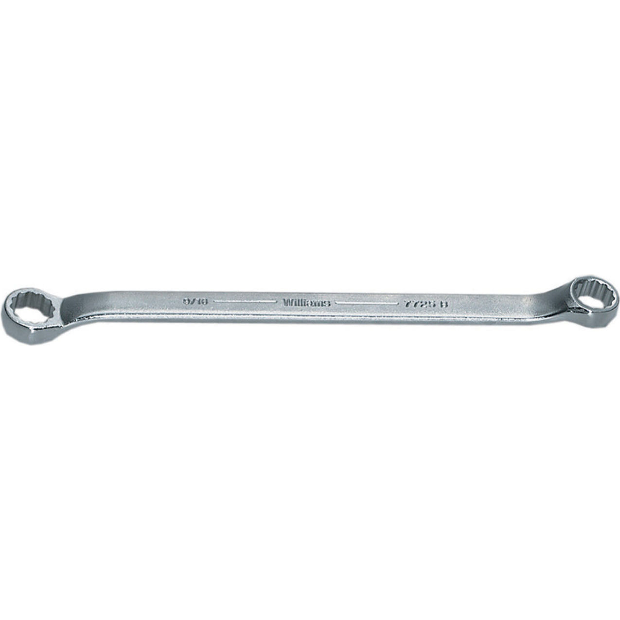 Double Head 10° Offset Box End Wrench, 12 Points, 15/16" x 1" Opening