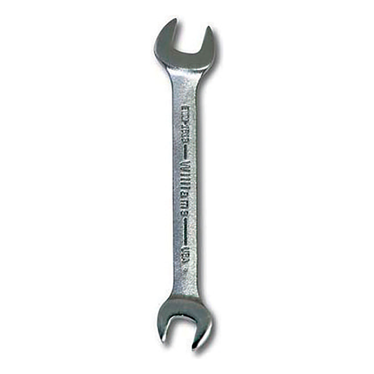 Double Head Open End Wrench, 7mm x 8mm Opening Size, Chrome