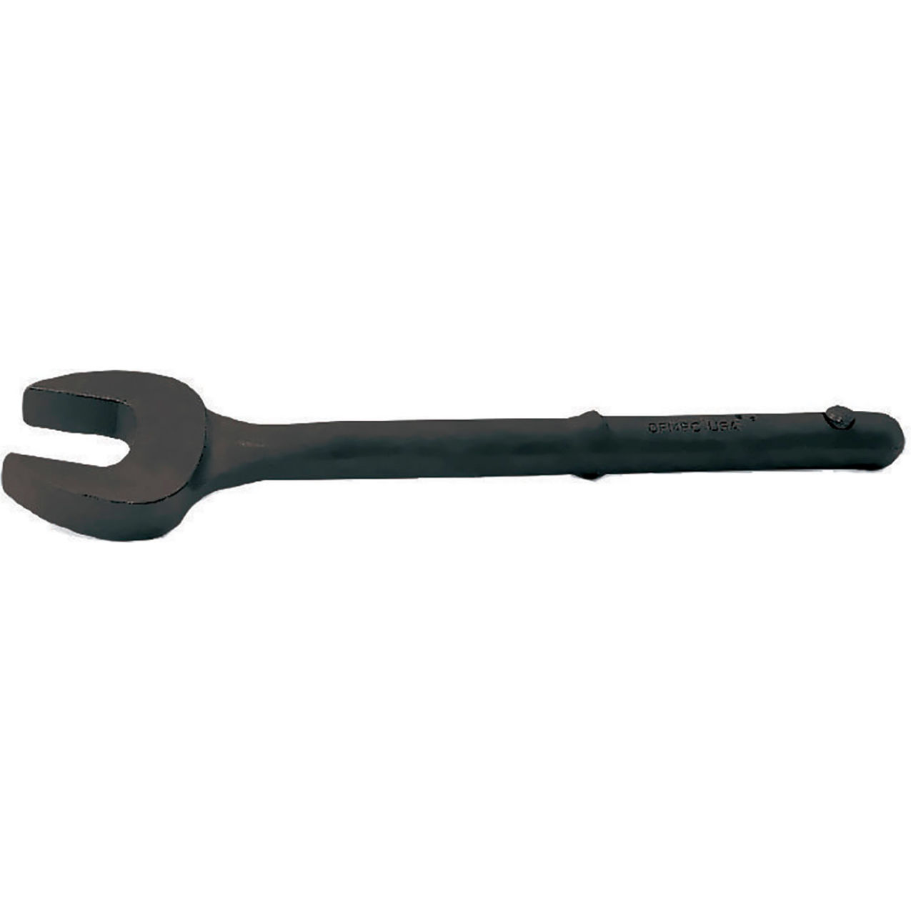 12 Point Tubular Handle Open End Wrench, 1-1/4" Opening Size, Black