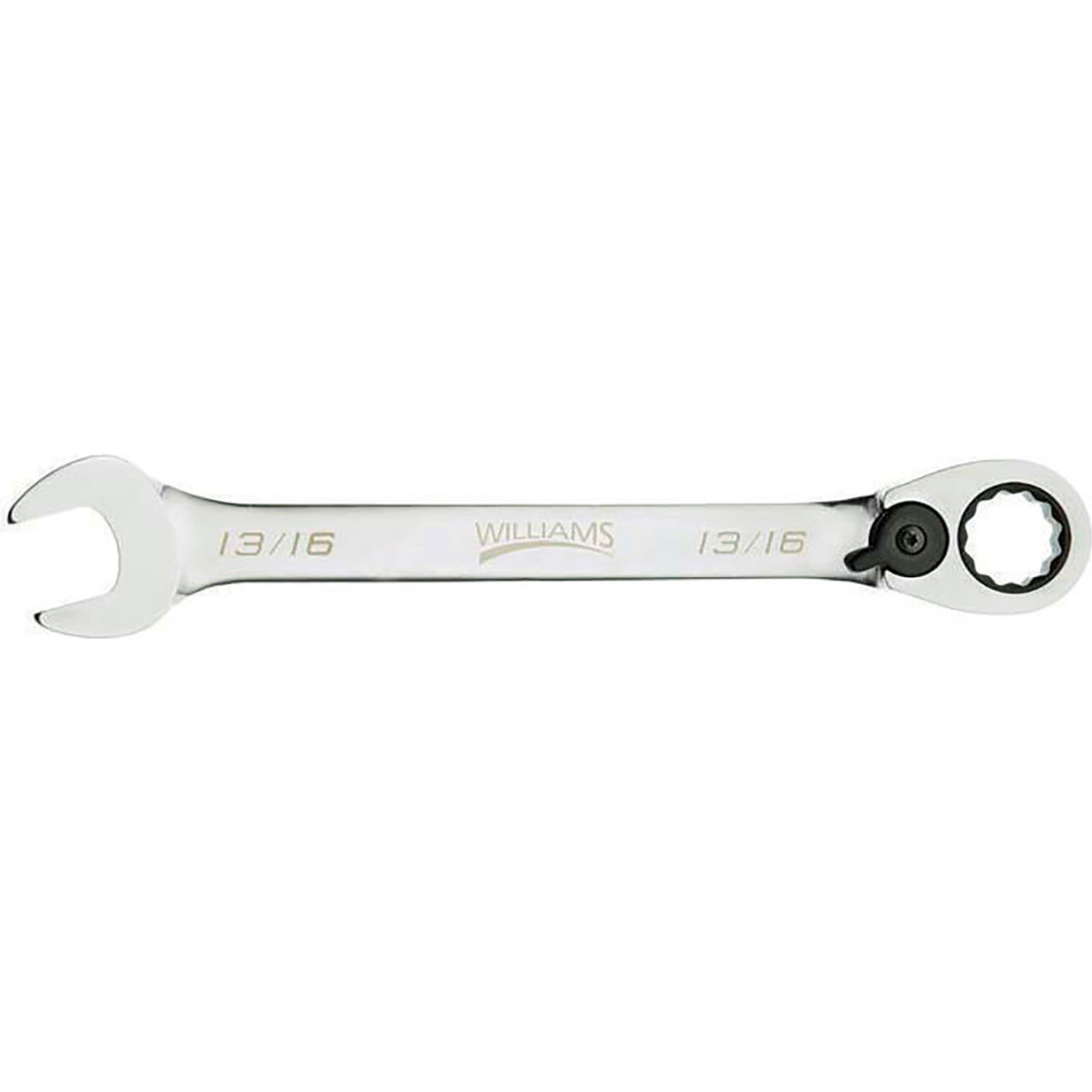 5/8" 12-Point Reversible Ratcheting Combination Wrench, Chrome