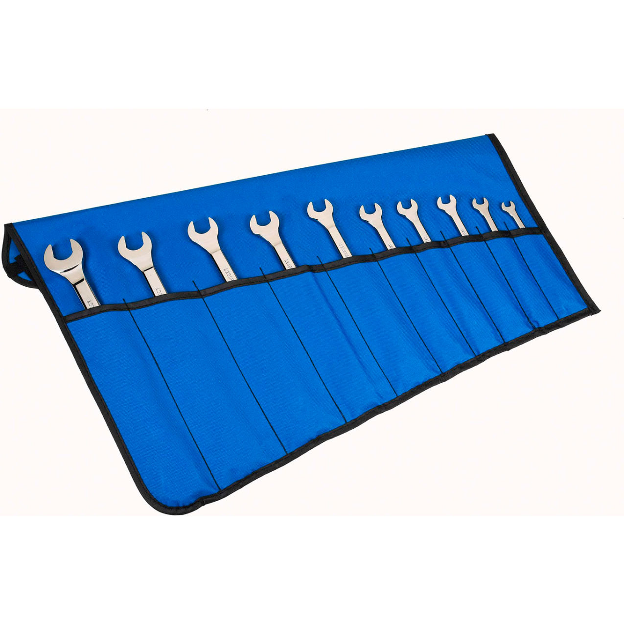 10 Piece 1/4 to 3/4 Standard Ratcheting Combination Wrench Set, Chrome