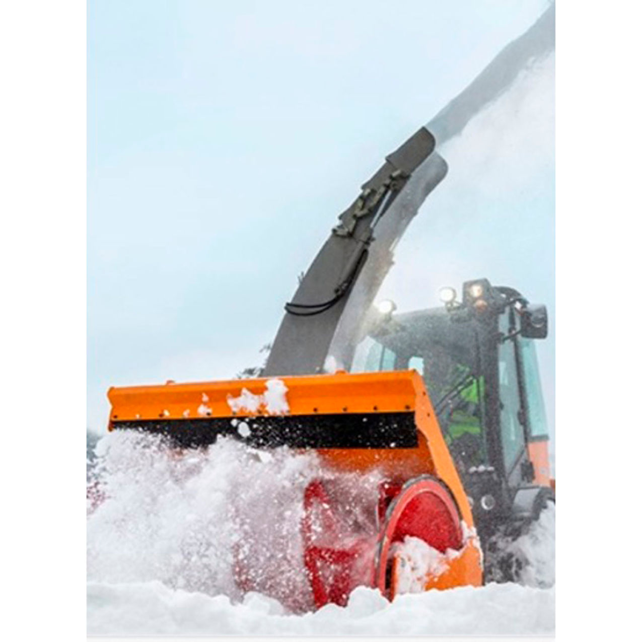 51" Snow Blower with Double Flap Chute For C70/S75, Orange