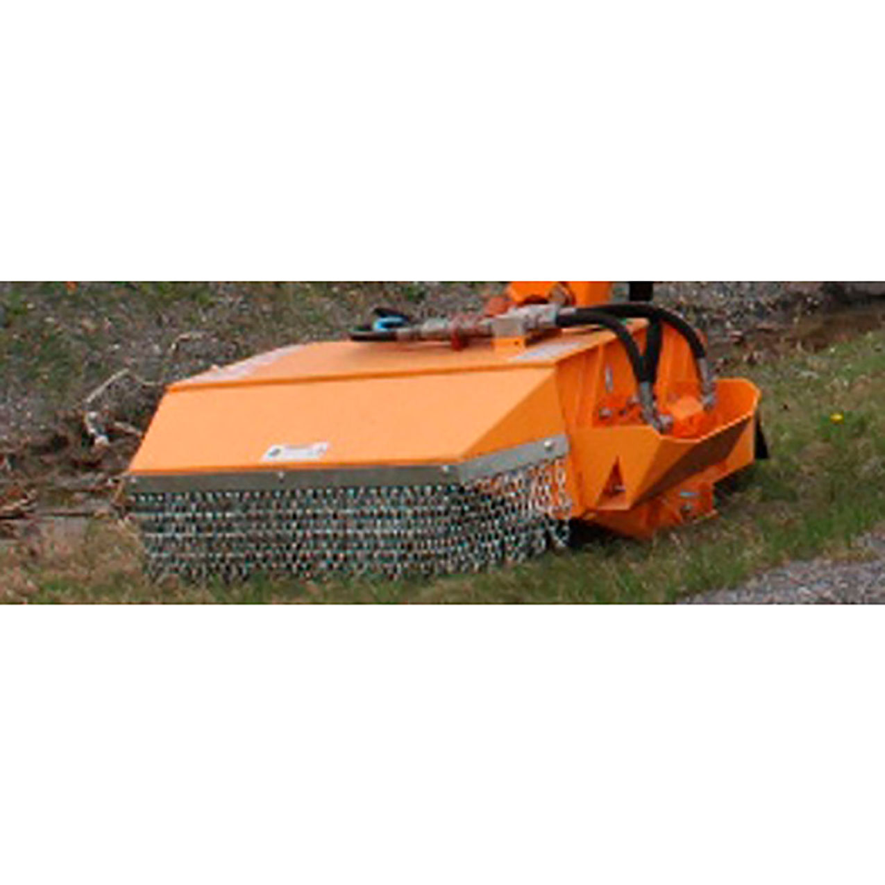 39" Flail Head Right Side Power Arm For C70/S75 Series, Orange