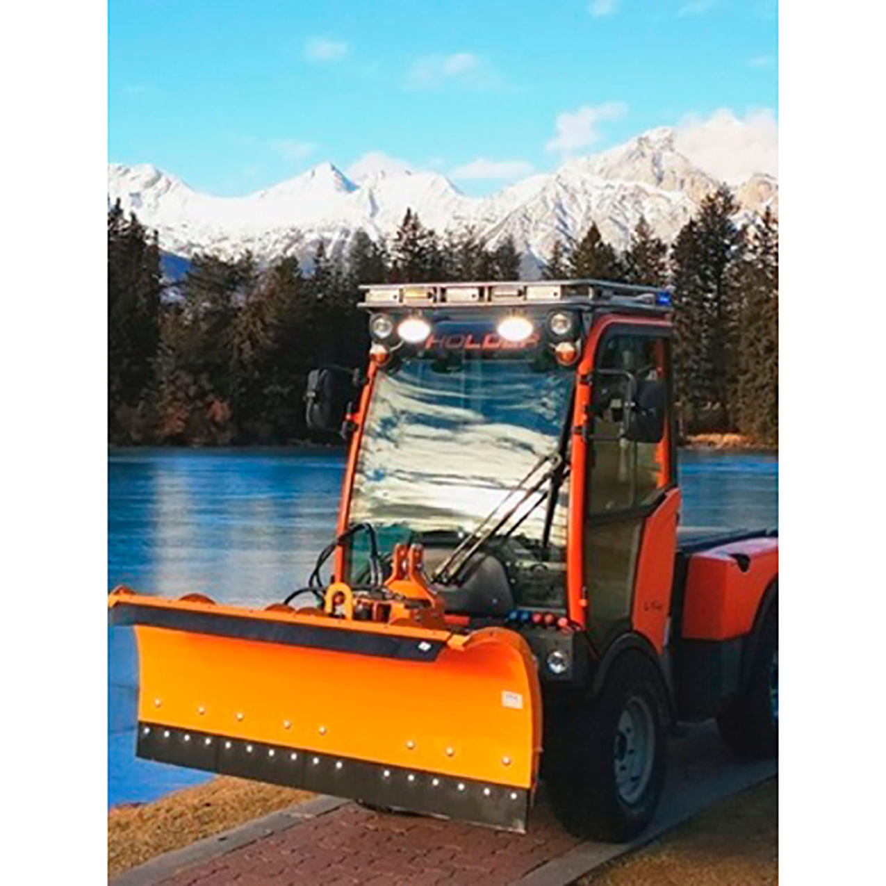 60" Snow Plow Universal Fit For C75/S75, Orange