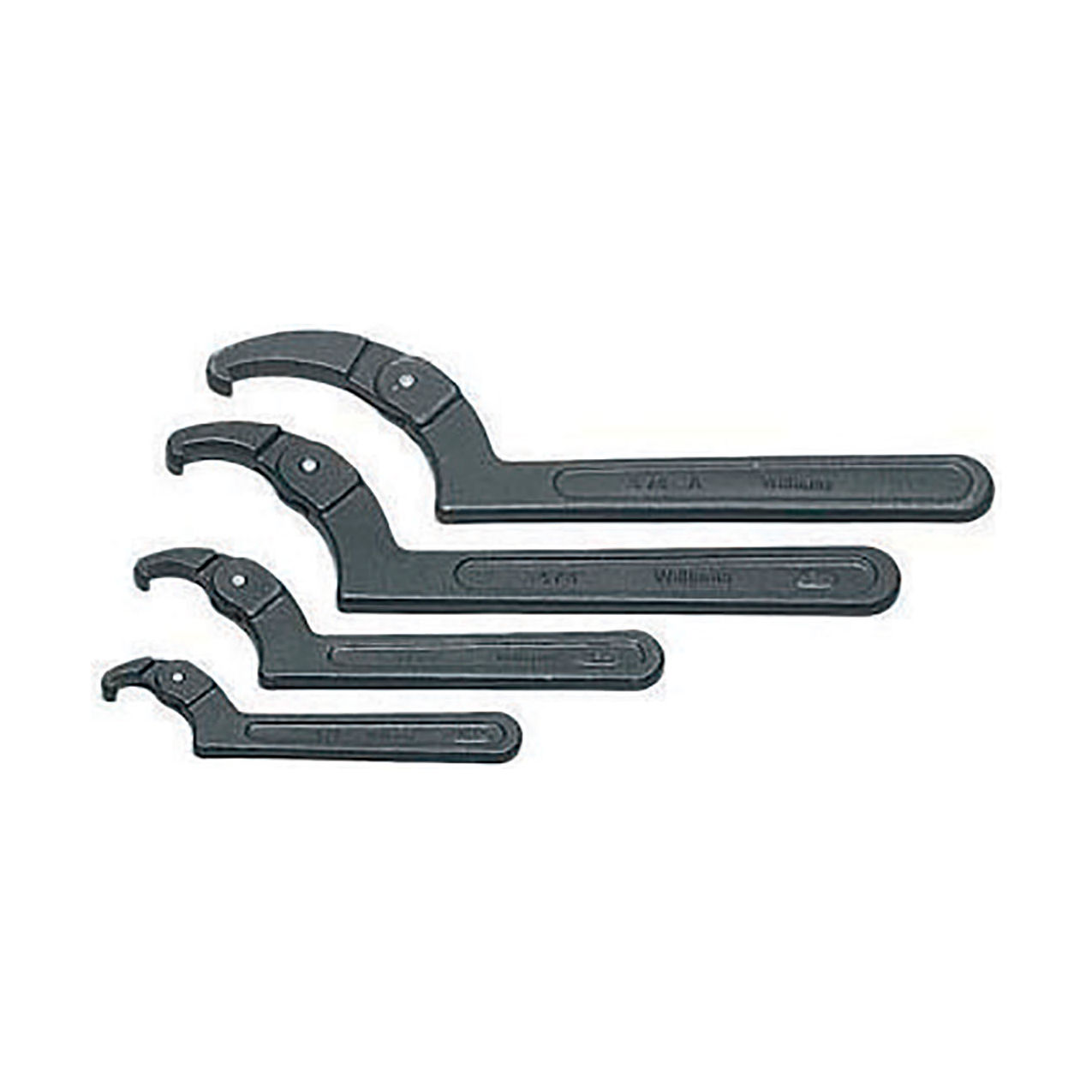 Adjustable Hook Fire Hose Spanner Wrench For 6-1/8 to 8-3/4" Span Dia.