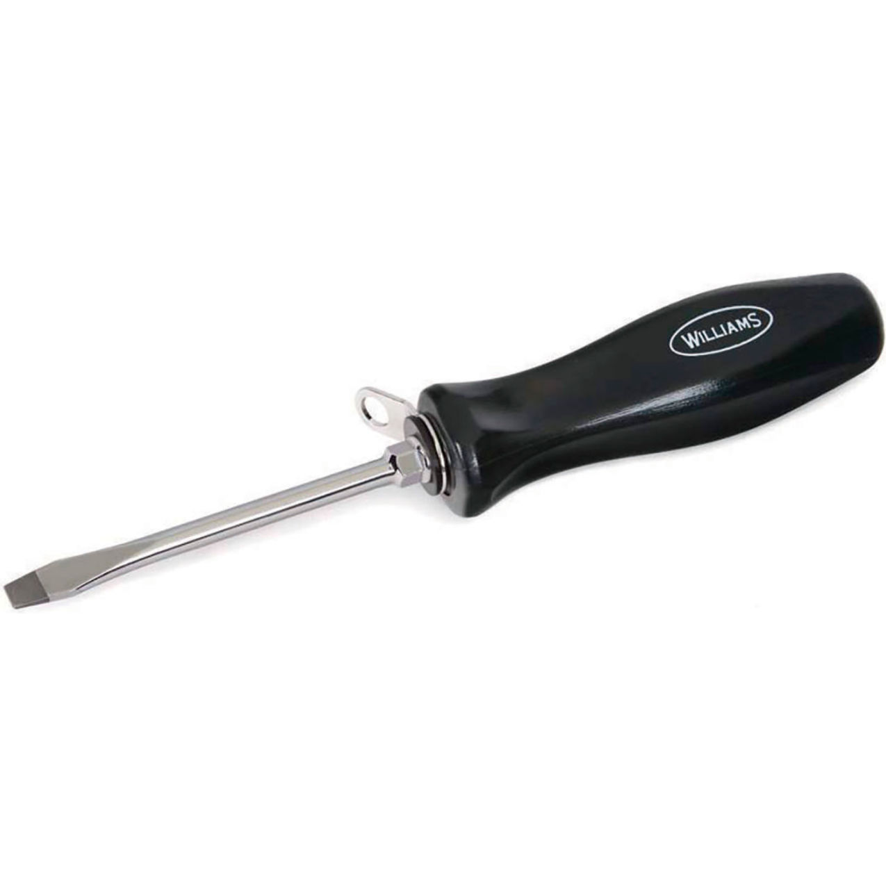 Slotted Screwdriver with Rotating Tab, 5/16" Tip x 6" Blade Length