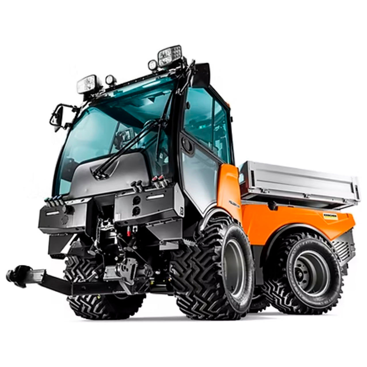 Municipal S 100 Diesel Holder Articulated Tractor, 101 HP, 9920 lb. Towing Capacity