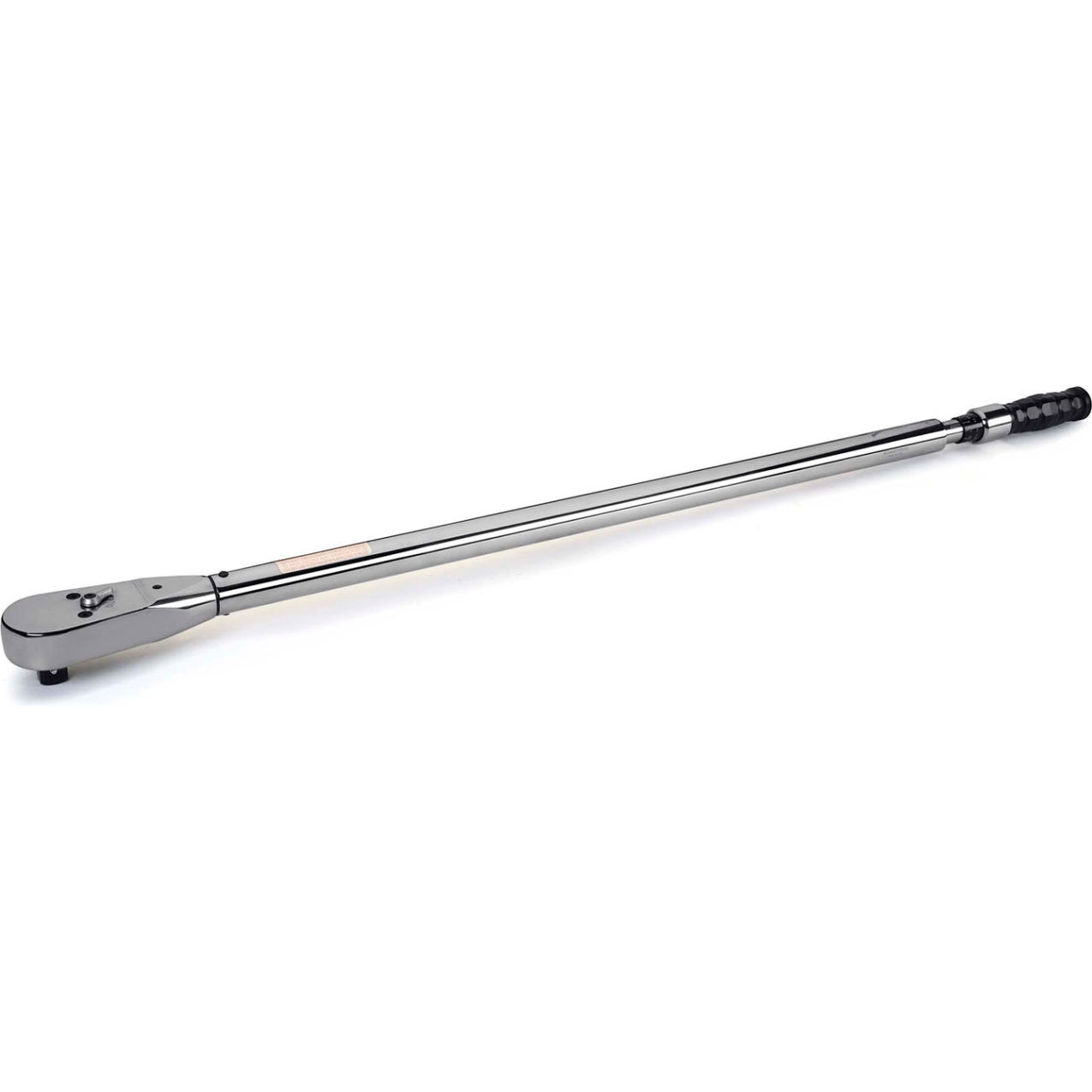 3/8" Drive Micrometer Adjustable Torque Wrench, 10-100 ft-lbs,15-11/16" Long